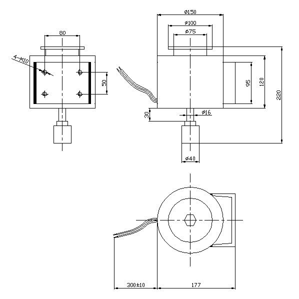 机械自动化设备用圆管推拉式星空在线(中国)唯一官方网站尺寸图